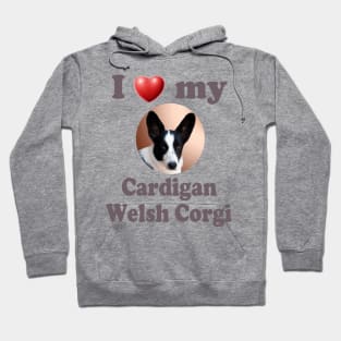 I Love My Cardigan Welsh Corgi Hoodie